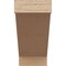 Ekena Millwork 2in. W x 4in. H x 28in. L Burlington Woodgrain TimberThane Rafter Tail, Primed Tan RFTUR02X04X28BURRCPR - alternate 2
